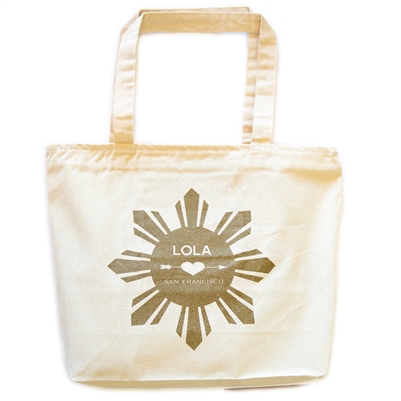 Lola California Carryall Tote Bag - Golden
